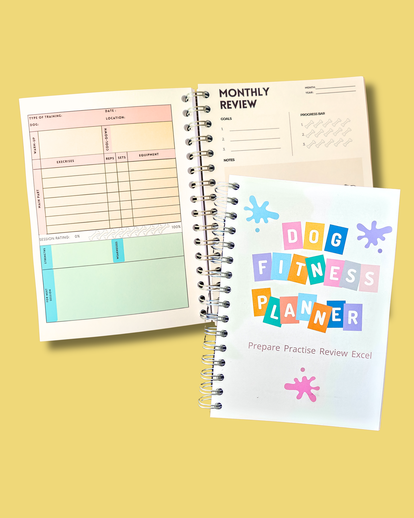 *New Edition: Fitness Training Planner*