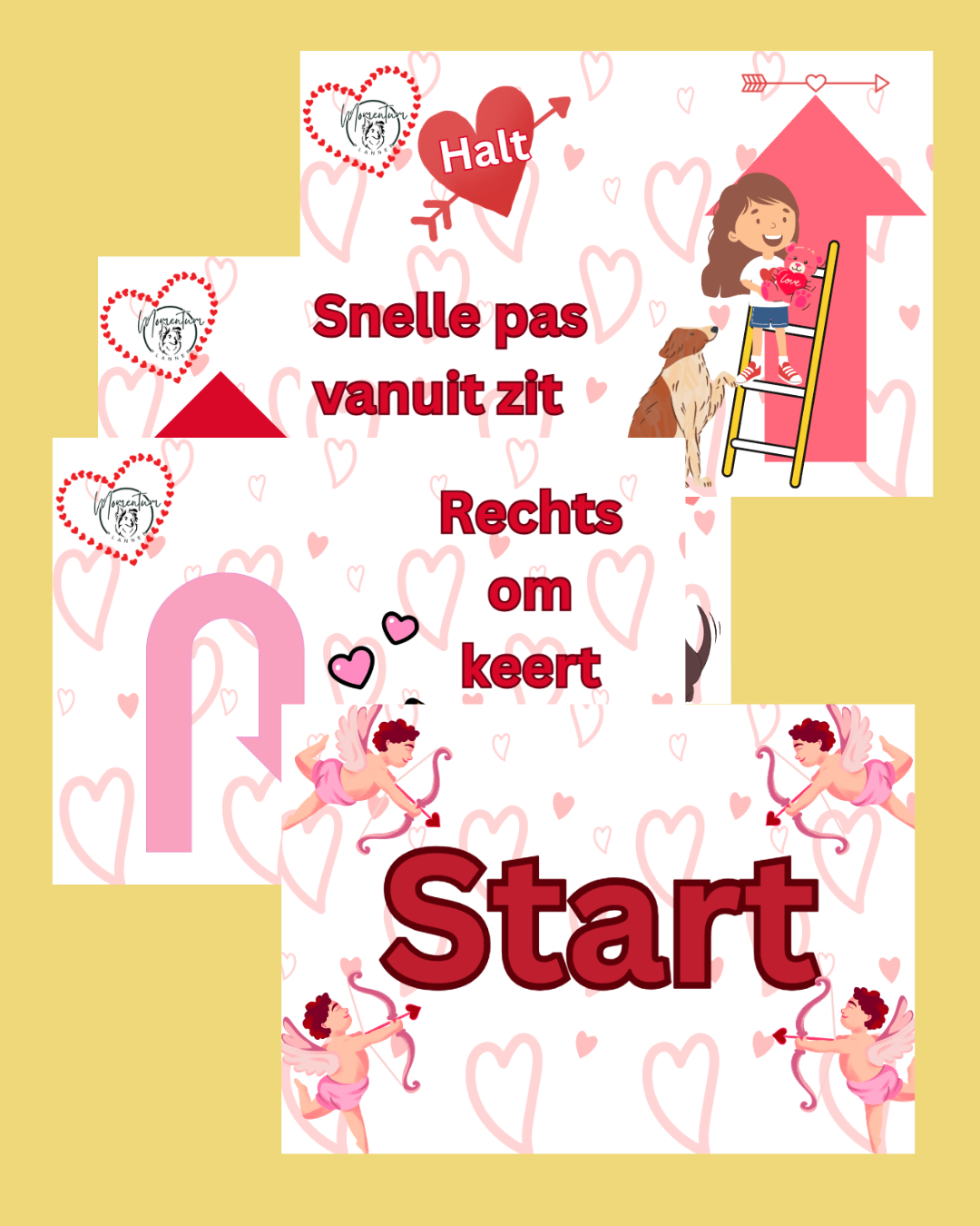 Rally-O Signs: Valentijnsthema (Nederlandse versie)