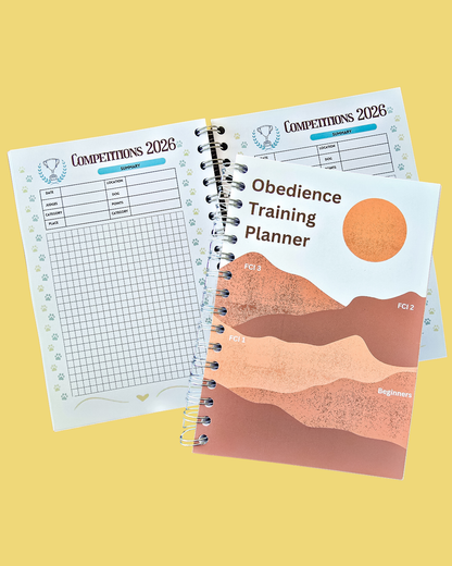 New Edition: Obedience Training Planner